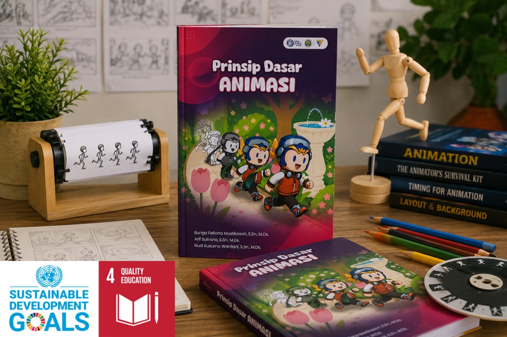 Dosen Animasi UM Terbitkan Buku Prinsip Dasar Animasi untuk Perkuat Pemahaman Fundamental di Era&nbsp;AI